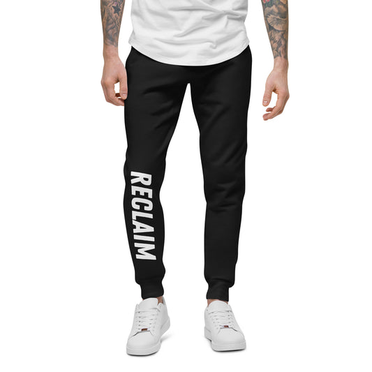 "RECLAIM" Unisex fleece sweatpants